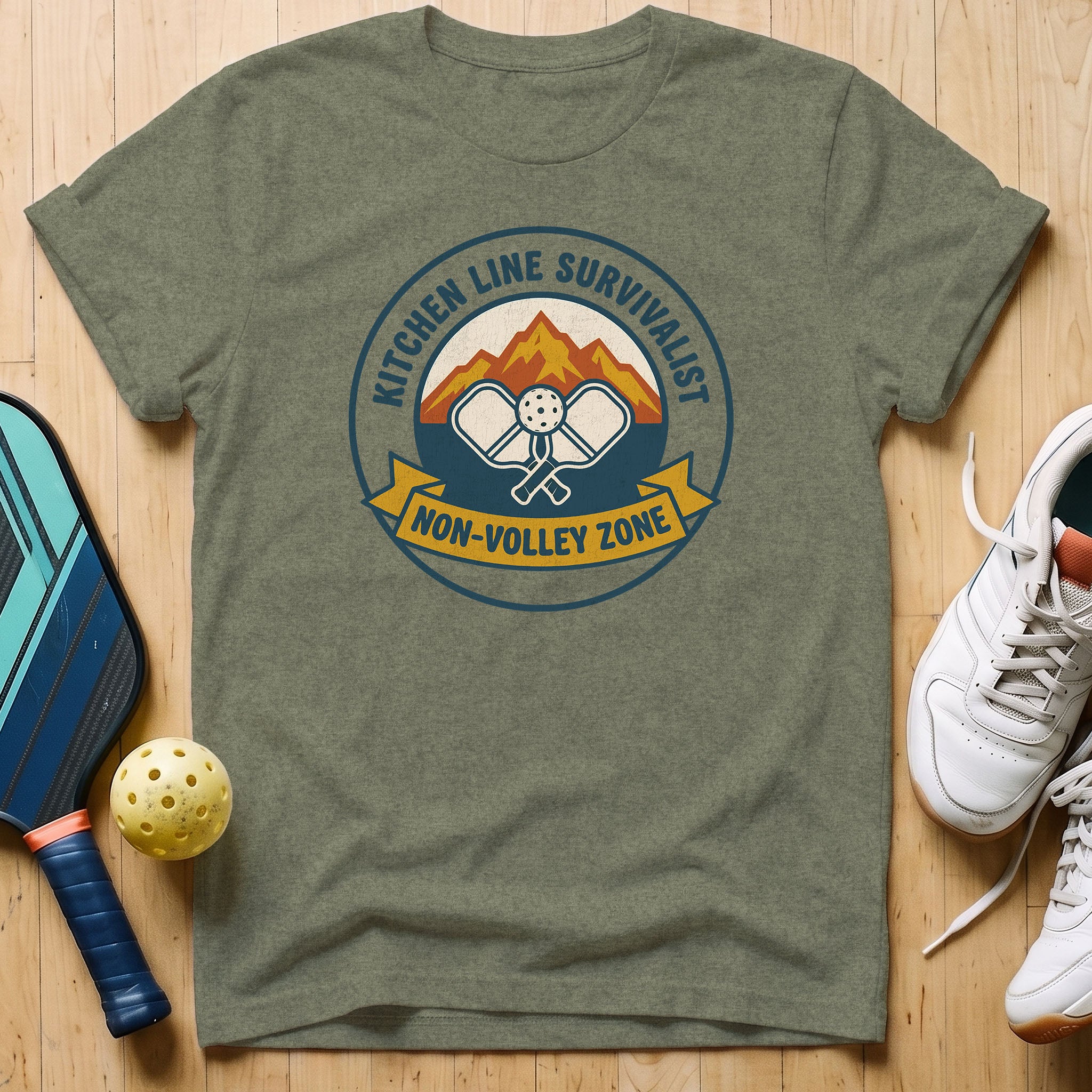 Kitchen Line Survivalist T-Shirt