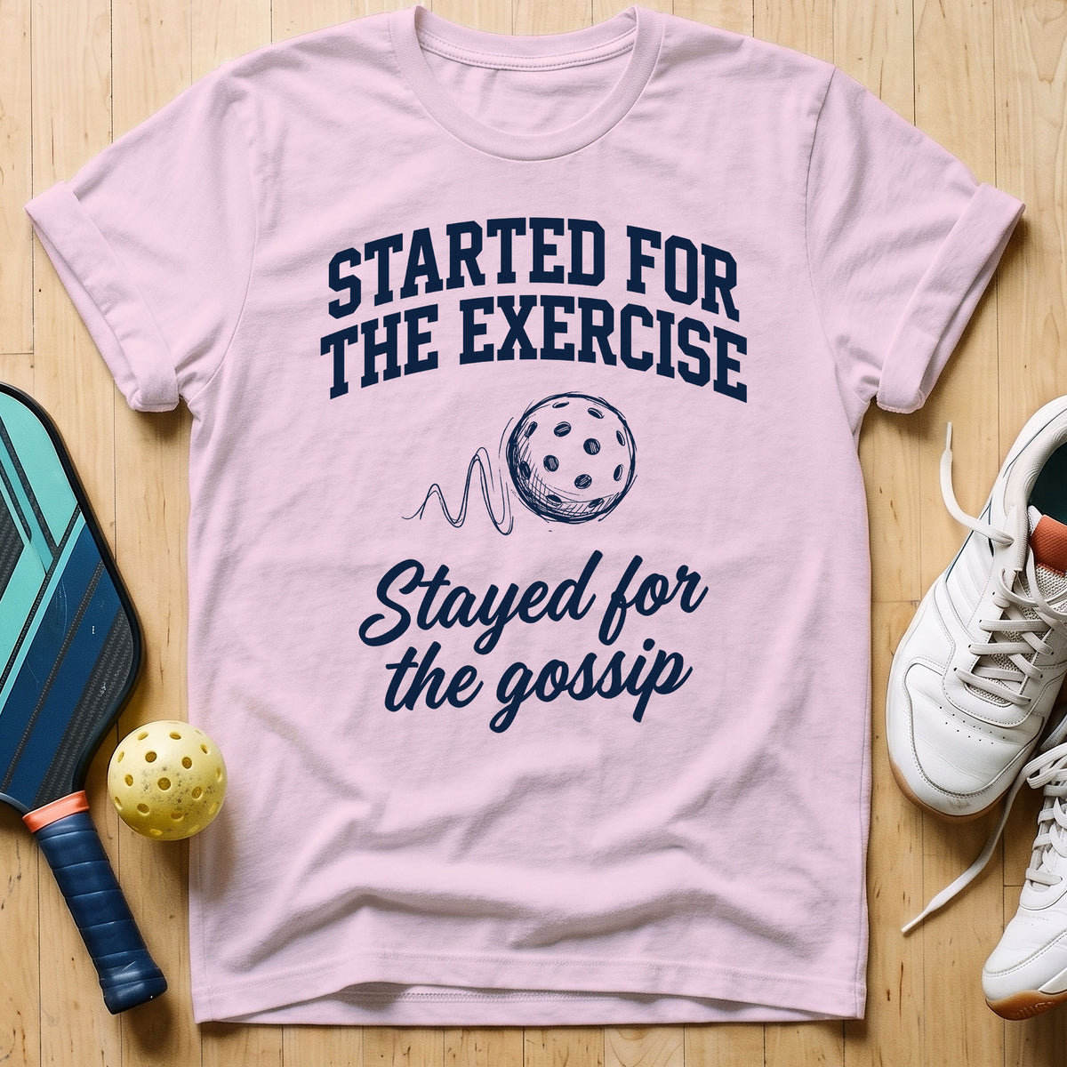 Exercise vs Gossip T-Shirt
