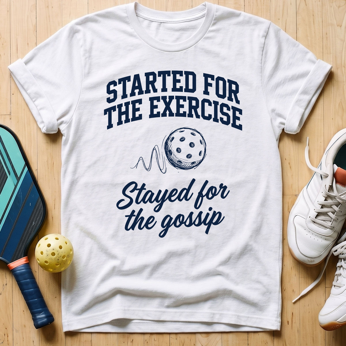 Exercise vs Gossip T-Shirt