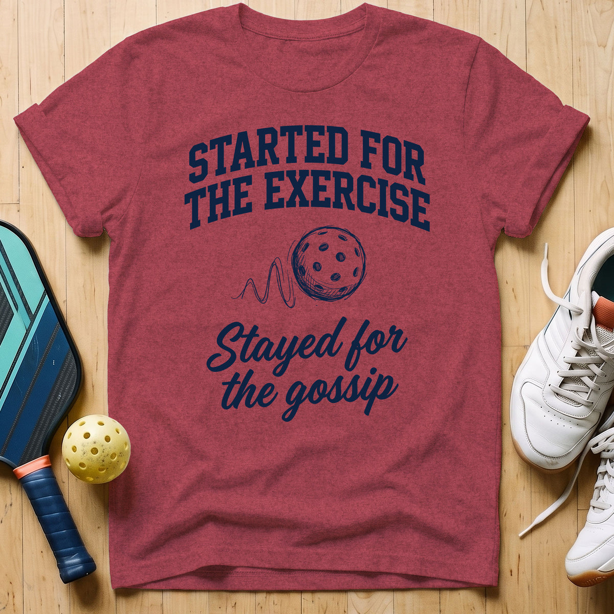 Exercise vs Gossip T-Shirt